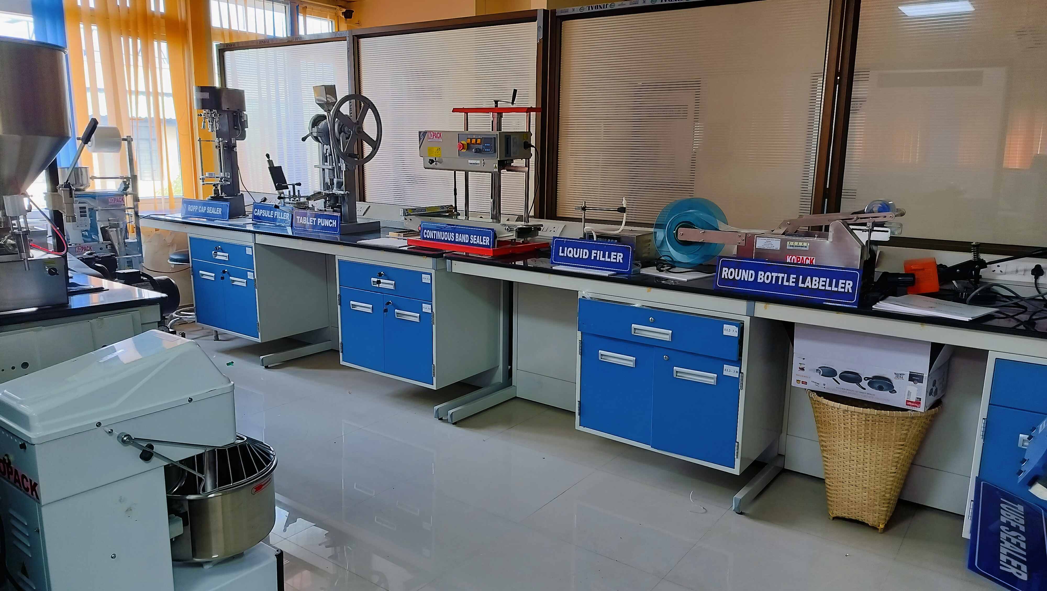 Sealing and Packaging facility